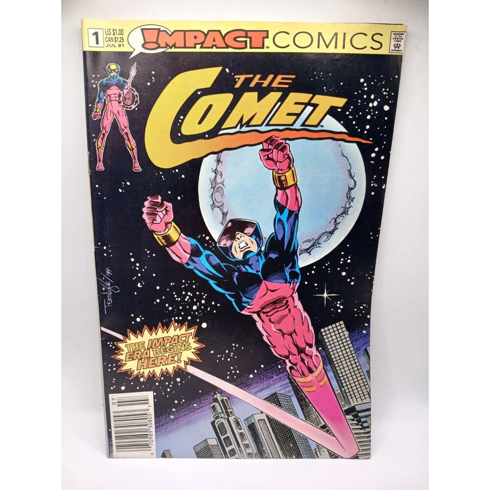 The Comet No. 1 July 1991 Impact Comics And DC Comics 1st Printing Excellent Con